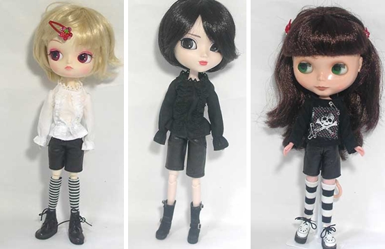 HoneySlashレザーハーフパンツho007